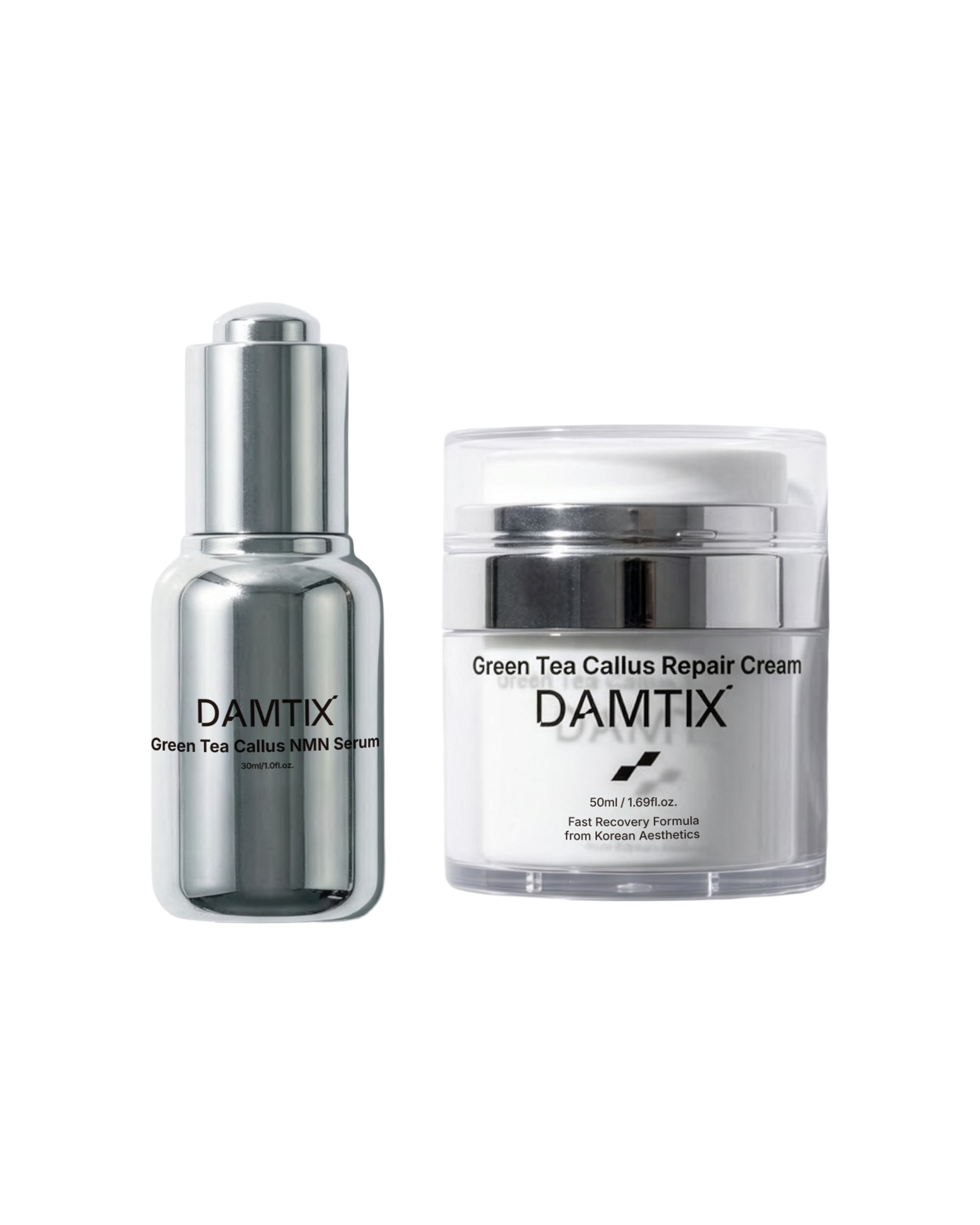 Green Tea Callus NMN Serum + Repair Cream Set