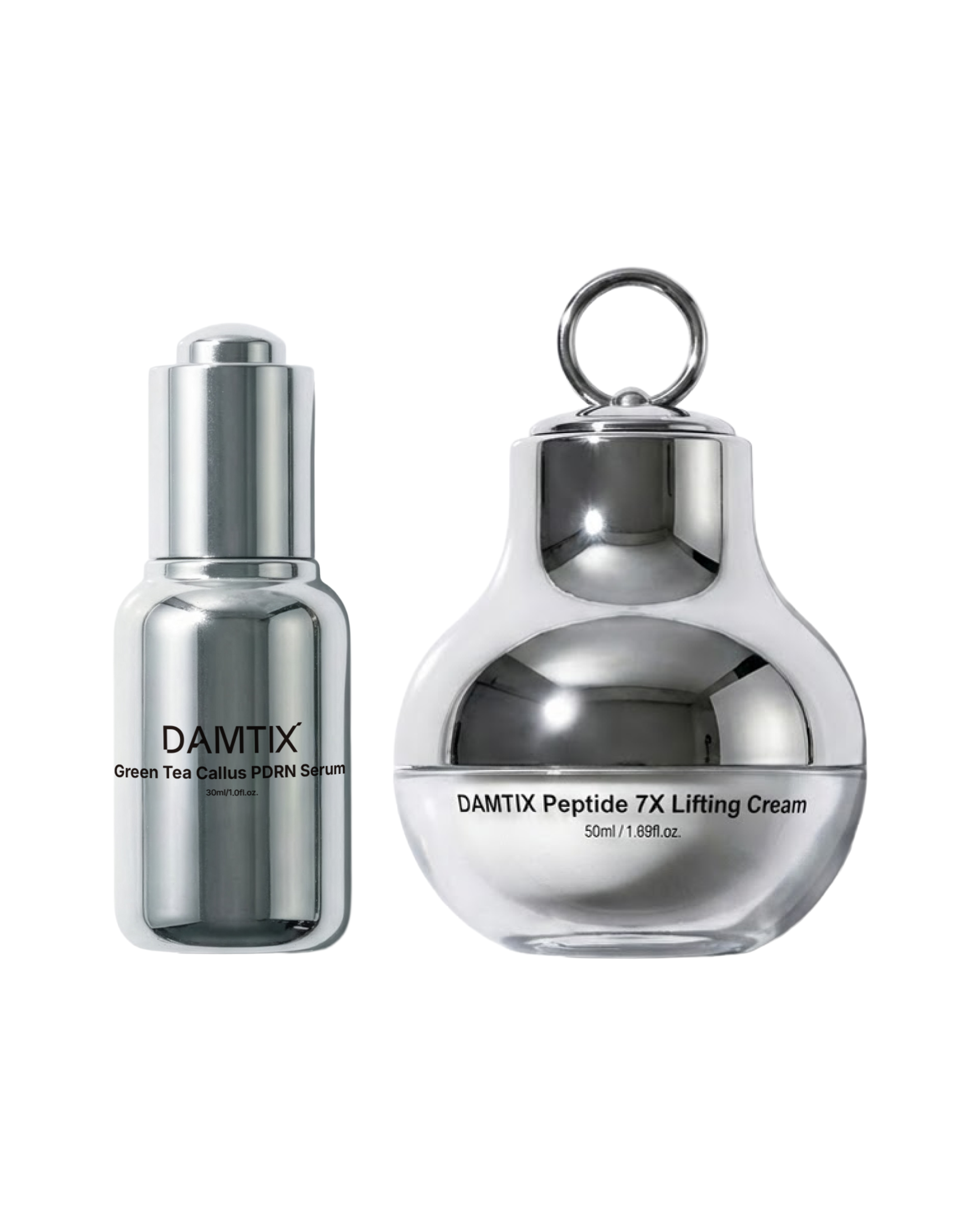 Green Tea Callus PDRN Serum + Peptide 7X Lifting Cream Set