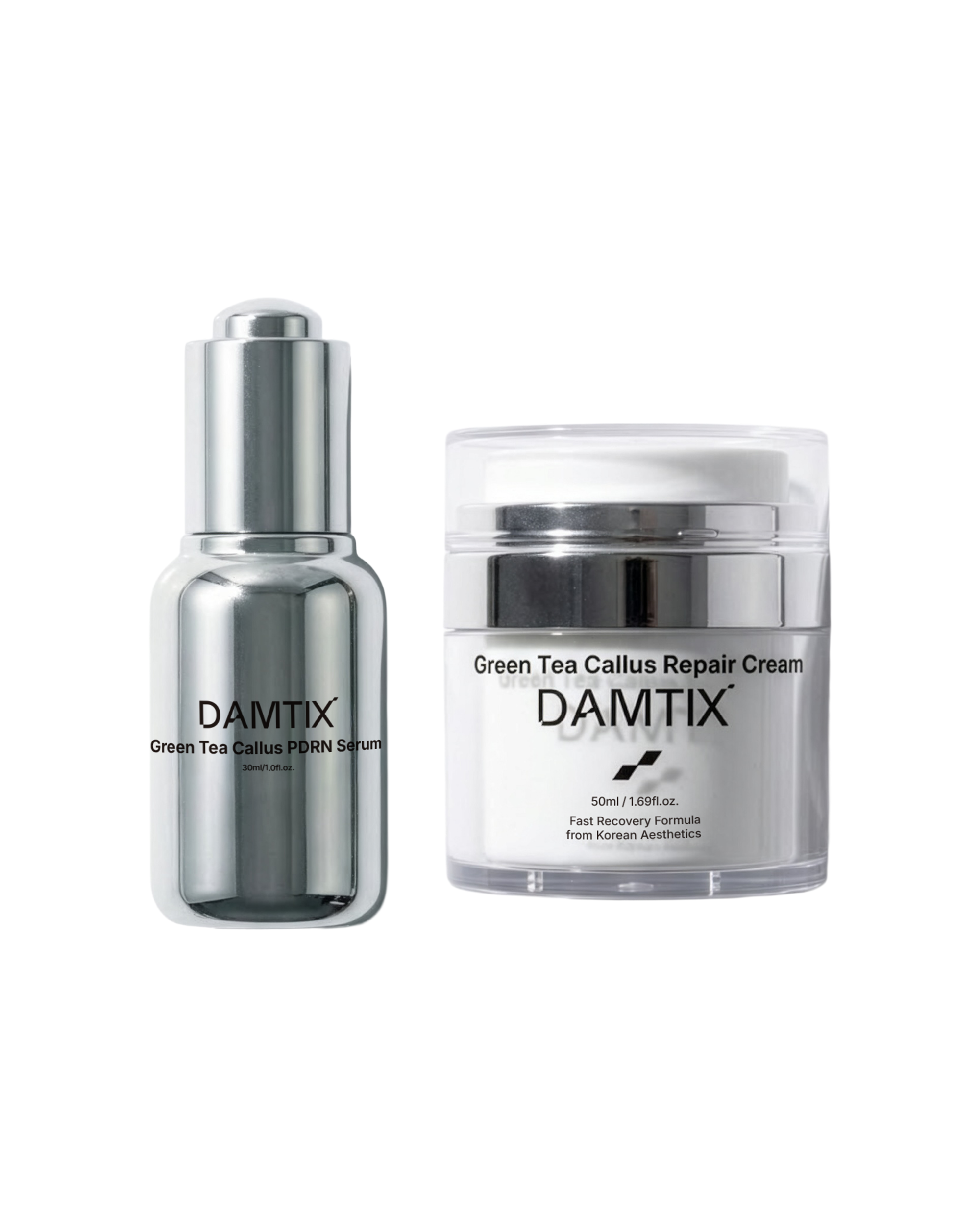 Green Tea Callus PDRN Serum + Repair Cream Set